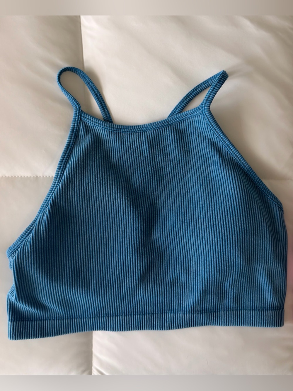 JoyLab Ribbed Seamless Support Tank Tops Size Small – 2 Pack Pink & Blue - Picture 6 of 7